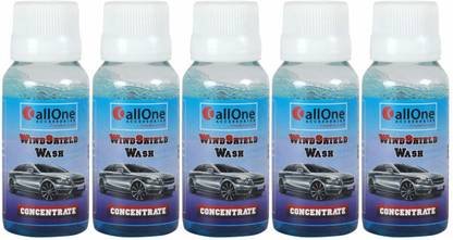 Callone Windshield Value Pack of 5 Car Wash Liquid Soap Multi-Surface Cleaner Ultra Concentrated Low foaming Formula(5 x 60 ml) Car Washing Liquid