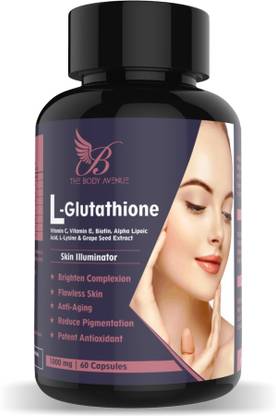 The Body Avenue L Glutathione Skin Lightening with Vitamin E & C