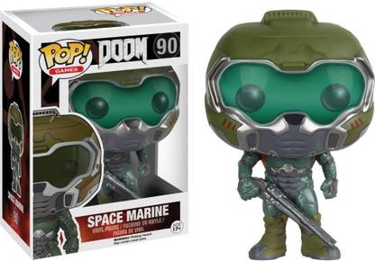 Funko 7939 POP Games Doom Space Marine Figure