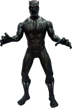 Wishkart Avengers Black Panther 12 Inch Tall Action Figure With Light Effects