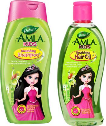Dabur Amla Kids Nourishing Hair Oil with Shampoo