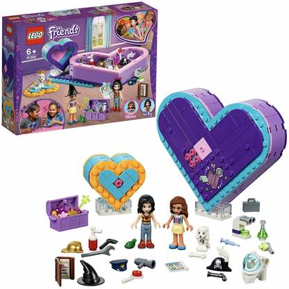 LEGO Friends Heart Box Friendship Pack Building Blocks(199 Pcs)41359