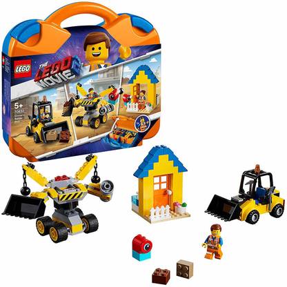 LEGO The Movie 2 Emmet's Builder Box Building Blocks (125 Pcs) 70832