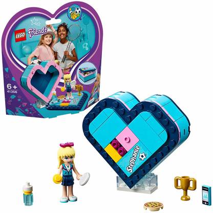 LEGO Friends Stephanie's Heart Box Building Blocks for Girls ( 85 Pcs)41356