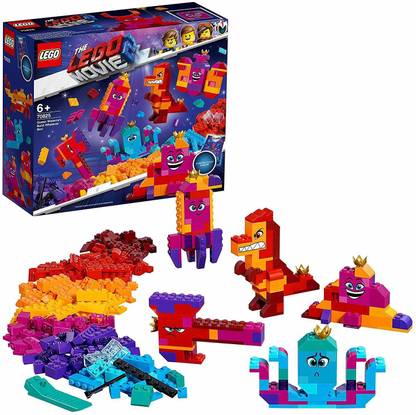 LEGO The Movie 2 Queen Watevra’s Build Whatever Box Building Blocks (455 Pcs)70825