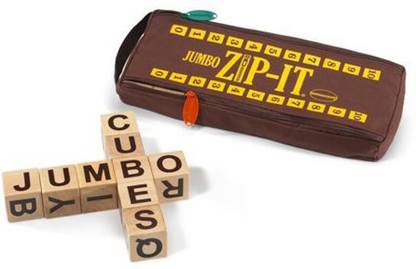 Bananagrams Jumbo Zip-It Game Word Games