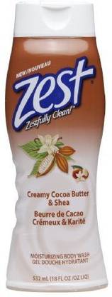 Zest Cocoa Butter Body Wash