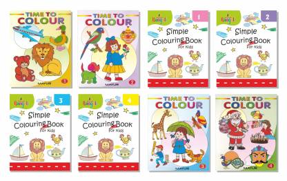 Colouring Drawing Art Books For Kids Aged 2 6 Years Set Of 8 Books Buy Colouring Drawing Art Books For Kids Aged 2 6 Years Set Of 8 Books By