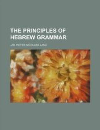 The Principles of Hebrew Grammar