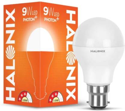 HALONIX 9 W Basic Round B22 D LED Bulb