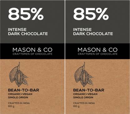 Mason & Co Intense Dark Chocolate Bars