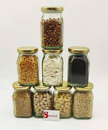 Satyam Kraft Spice Set Glass
