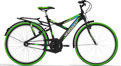 HERCULES KOMBAT26BLACK/GREEN 26 T (inch) Road Cycle