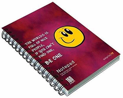 Askprints PREMIUM PAPER A5 Note Pad UN RULED 160 Pages
