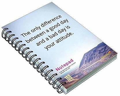 Askprints PREMIUM PAPER A5 Note Pad UN RULED 160 Pages