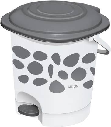 MILTON Duplex Pedal 12 Plastic Dustbin