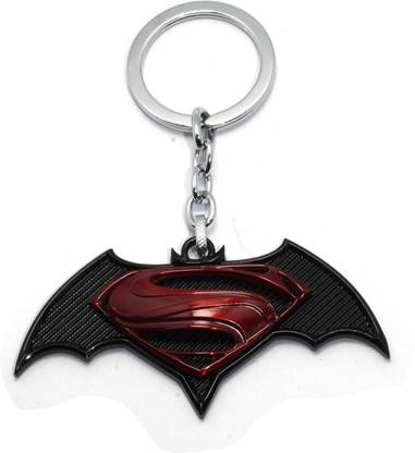ALONZO Batman V/S Superman keychain Key Chain (Red) Key Chain