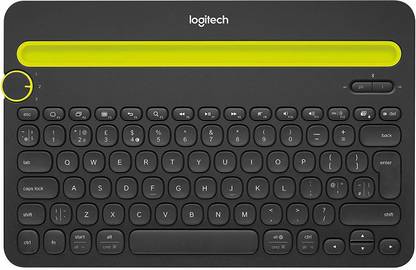 Logitech K480 Bluetooth, Wireless Standard Multi-device Keyboard Compatible with Desktop, Laptop, Mac