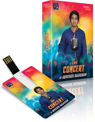 Music Card The Concert ABHISHEK RAGHURAM Pendrive Standard Edition