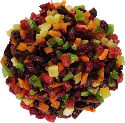 Berries And Nuts Candied Mixed Dried Fruits | Sun Dried Fruits | Healthy & Tasty | Assorted Fruit