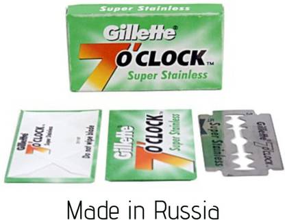 Gillette Double Edge Safety Razor Blades Shaving Brush