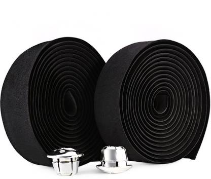 Power Up 2pcs Cycling Road Bike Cycle Cork Handlebar Handle Bar Ribbon Tape Wrap Handlebar Tape