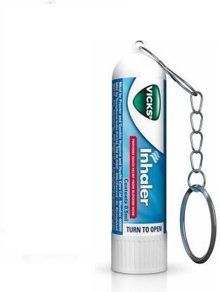 VICKS Inhaler Keychain - 0.5 ml Pack of 6 Vaporizer