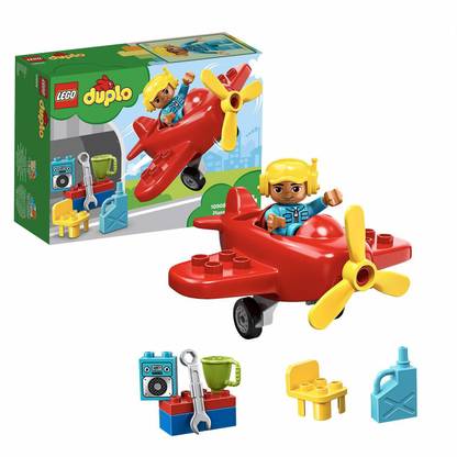 LEGO Duplo Plane Building Blocks for Kids (12 Pcs)10908