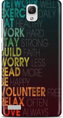 Flipkart SmartBuy Back Cover for Mi Redmi Note 4G