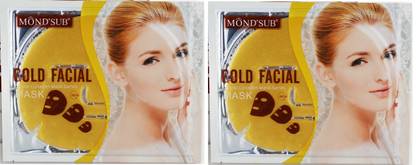 MOND'SUB Mond’sub Gold Facial Crystal Collagen Mask Sheet