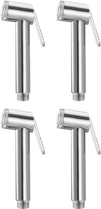 DRIZZLE Sleek Health Faucet Head - Bathroom Health Faucet For Toilet And Sink Spray - Water Spray For Bathroom Wash - Set Of 4 Faucet Set
