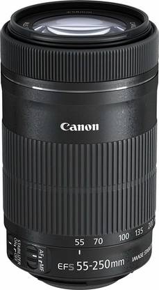Canon EF-S 55-250mm f/4-5.6 IS STM Telephoto Zoom  Macro Zoom  Lens
