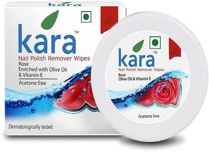 KARA Wipes Nail Polish Remover With Vitamin Removes Nail Polish