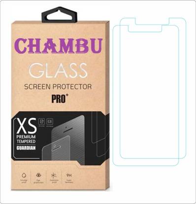 CHAMBU Tempered Glass Guard for Videocon Mobiles A52