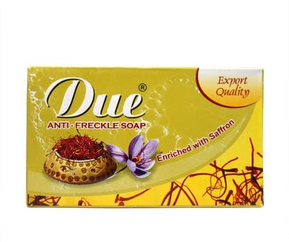 DUE ANTI-FRECKLE SOAP WITH SAFFRON