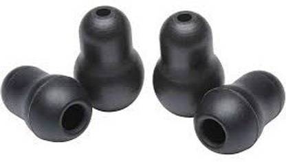 momento Black Deluxe Ear Knobs Black Ear Knobs Stethoscope Case