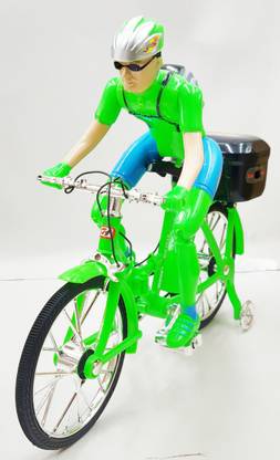 ClueSteps Ben10 B-Bicycle Super Musical Bicycle Toy Music & Light Function