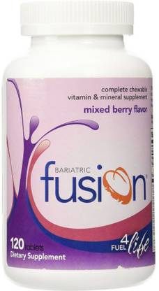 Bariatric Fusion Complete Chewable Multivitamin And Mineral 120 Tablets