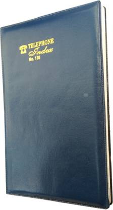 Excel Designer Telephone Index & Address Book Hardcover Address Book