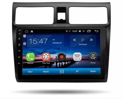 Cave RJ-137 (T3 Solution) 10 Inch Full Touch Display Compatible for Maruti Swift 2009-2016 Car Auto Android Music System with Reverse Camera (2GB RAM + 32GB Internal Memory) Car Stereo