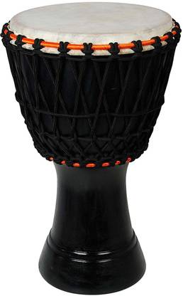 GT manufacturers Djembe 8 " inch Black Djembe