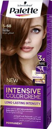 Schwarzkopf Palette Color Cream Long Lasting Intensity 5-68 Medium Chestnut , Medium Chestnut