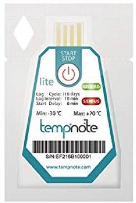 Tempnote Lite Shipping Container Data Logger Hydrometer