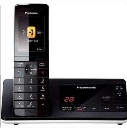 Panasonic KX-PRW120 Premium Design Series Cordless Phone Cordless Landline Phone with Answering Machine