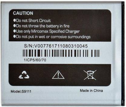 Devew Mobile Battery For  Canvas Unite 2 A106/Canves 3D/Hd A120/A116 S9111