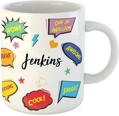 Ashvah Jenkins Name Ceramic Coffee Mug