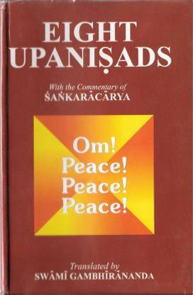Eight Upanishads With The Commentary Of Sankaracarya (Vol. 1&2) (Set Of 2 Books.)