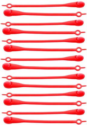 Lify No Tie Elastic Shoelaces- RED COLOR Shoe Lace