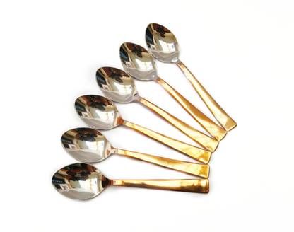 UPCW ROSE GOLD PLATING SPOON Stainless Steel Table Spoon Set