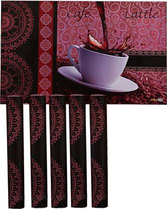 KUBER INDUSTRIES Rectangular Pack of 6 Table Placemat